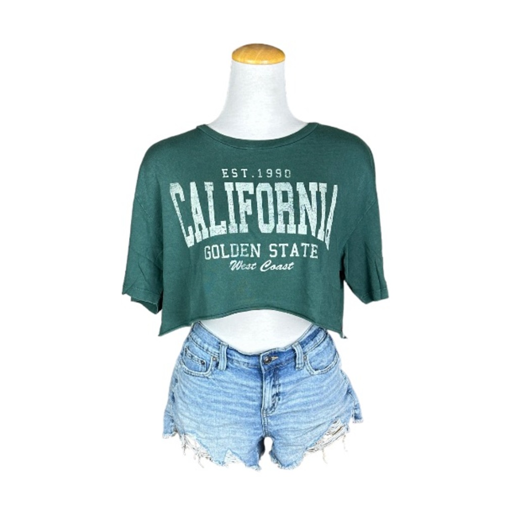 SOLD OUT: NWT GARAGE cropped tee | size Med | multiple available